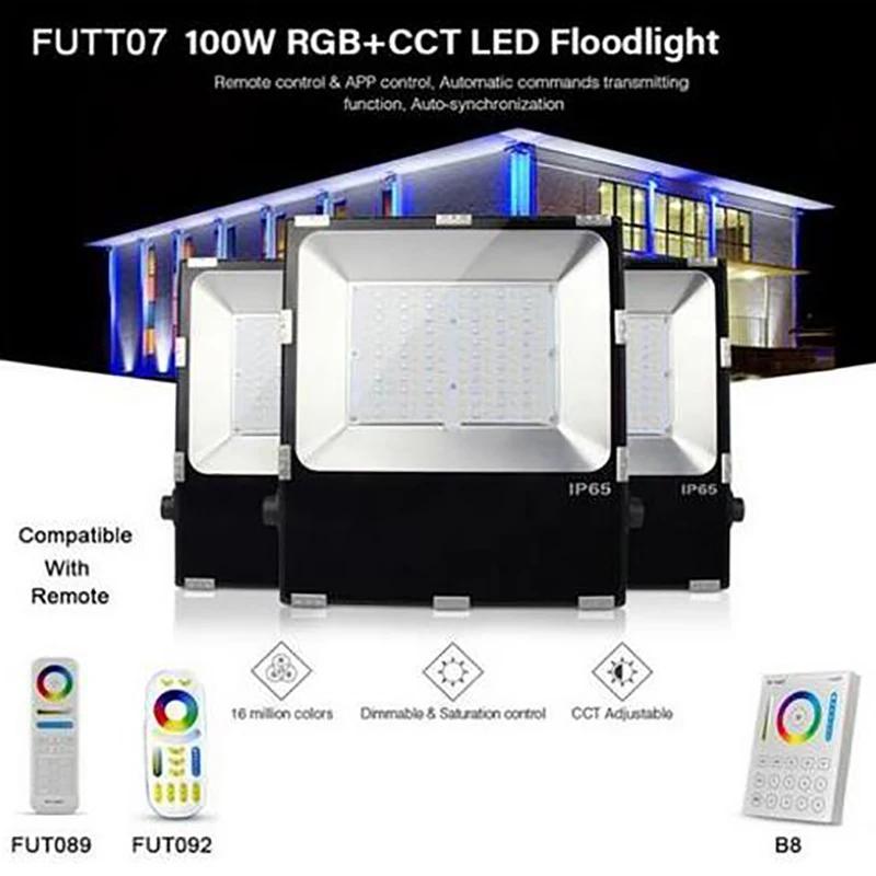 LED  , IP65 , RGB + CCT , 2.4G   ƮƮ, , ڵ  , FUTT07, 100W